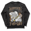 Jordan 3 Retro Palomino DopeSkill Long Sleeve T-Shirt Sorry I've Been Trappin Graphic Streetwear - Black