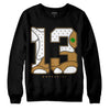 Jordan 13 Wheat 2023 DopeSkill Sweatshirt No.13 Graphic Streetwear - Black