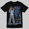 University Blue Sneakers DopeSkill T-Shirt My Grind Won't Let Me Lose Graphic Streetwear - Black