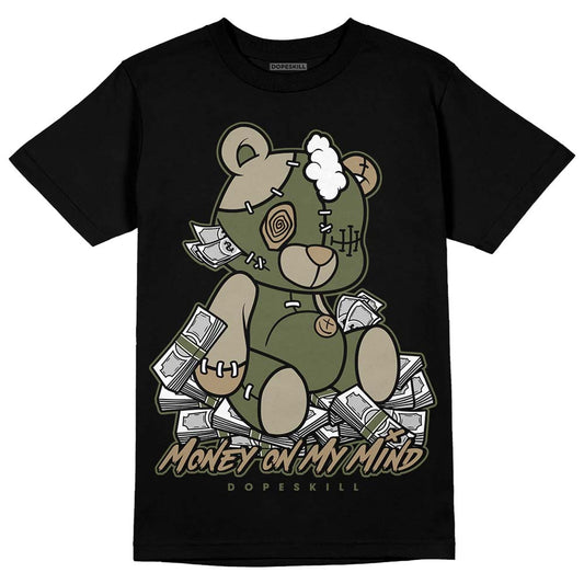 Air Max 90 Ballistic Neutral Olive DopeSkill T-Shirt MOMM Bear Graphic Streetwear - Black