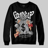Jordan 4 OG “White Cement” DopeSkill Sweatshirt Money Bag Coming Up Graphic Streetwear - Black