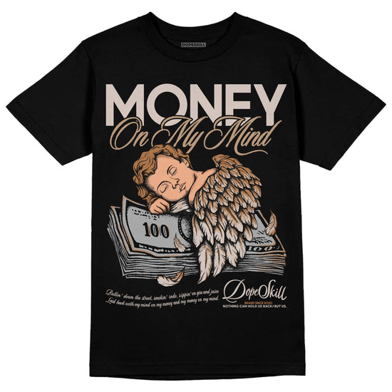 Jordan 3 Retro Palomino DopeSkill T-Shirt MOMM Graphic Streetwear - Black