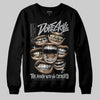 Jordan 4 “Fear” DopeSkill Sweatshirt The Mouth With No Droughts Graphic Streetwear  - Black