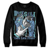 University Blue Sneakers DopeSkill Sweatshirt Gotta Lotta Means Graphic Streetwear - Black