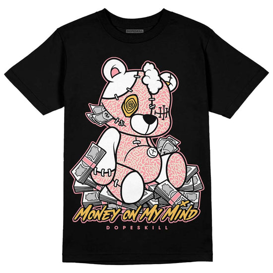 Jordan 3 GS “Red Stardust” DopeSkill T-Shirt MOMM Bear Graphic Streetwear - Black