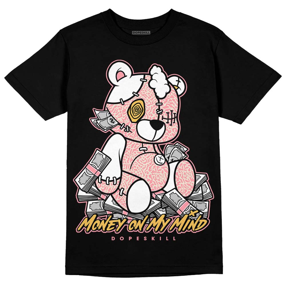 Jordan 3 GS “Red Stardust” DopeSkill T-Shirt MOMM Bear Graphic Streetwear - Black