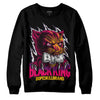 Jordan 3 Retro SP J Balvin Medellín Sunset DopeSkill Sweatshirt Black King Graphic Streetwear - Black