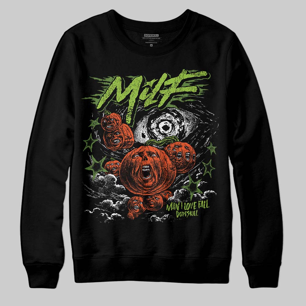 Dunk Low 'Chlorophyll' DopeSkill Sweatshirt MILF Graphic Streetwear - Black