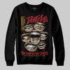 Jordan 14 Golf “Last Shot” DopeSkill Sweatshirt The Mouth With No Droughts Graphic Streetwear - Black
