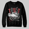 Jordan 4 “Flight Club” DopeSkill Sweatshirt Trust No One Graphic Streetwear - Black