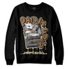 Jordan 6 WMNS Gore-Tex Brown Kelp DopeSkill Sweatshirt Paid In Full Graphic Streetwear - Black