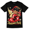 Jordan 5 "Dunk On Mars" DopeSkill T-Shirt Heaven Sent Graphic Streetwear - Black