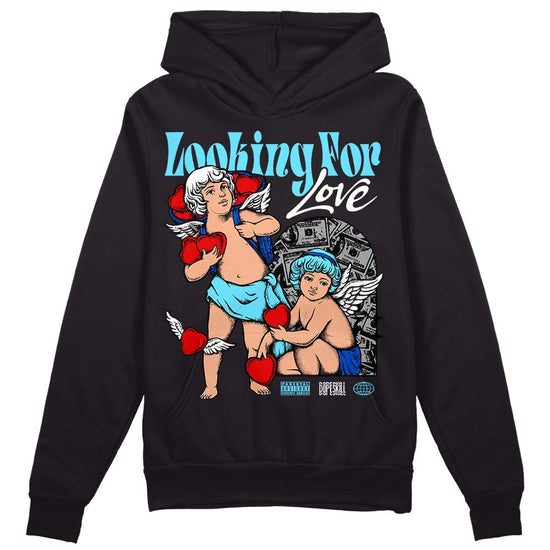 Dunk Low Argon DopeSkill Hoodie Sweatshirt Looking For Love Graphic Streetwear - Black