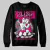 Jordan 1 Low GS “Fierce Pink” Dopeskill Sweatshirt Real Lover Graphic Streetwear - Black