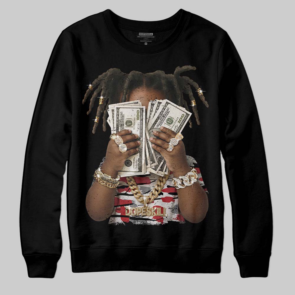 Jordan 8 Retro Bugs Bunny (2025) DopeSkill Sweatshirt Rich Youth Graphic Streetwear - Black