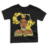 Jordan 11 Low 'Yellow Snakeskin' DopeSkill Toddler Kids T-shirt Black Queen Graphic Streetwear - Black