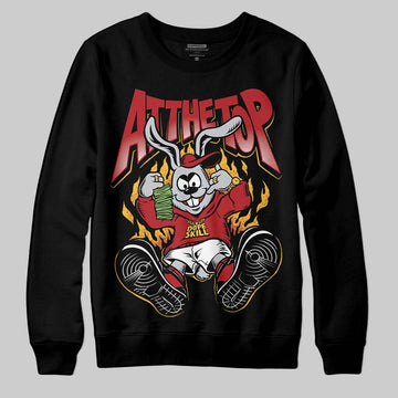 Jordan 14 Golf “Last Shot” DopeSkill Sweatshirt At The Top Graphic Streetwear - Black