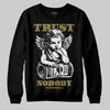 Yellow Sneakers DopeSkill Sweatshirt Trust Nobody Graphic Streetwear - black