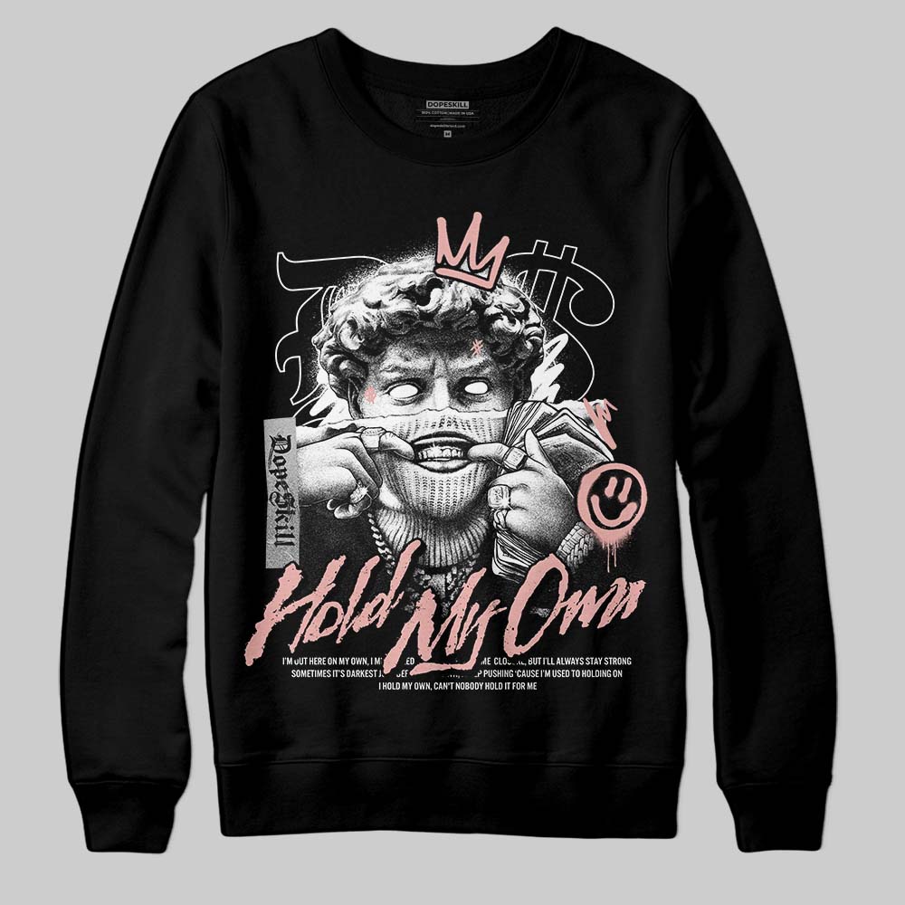 Jordan 1 Low OG “Rust Pink” DopeSkill Sweatshirt In My Way Graphic Streetwear - Black