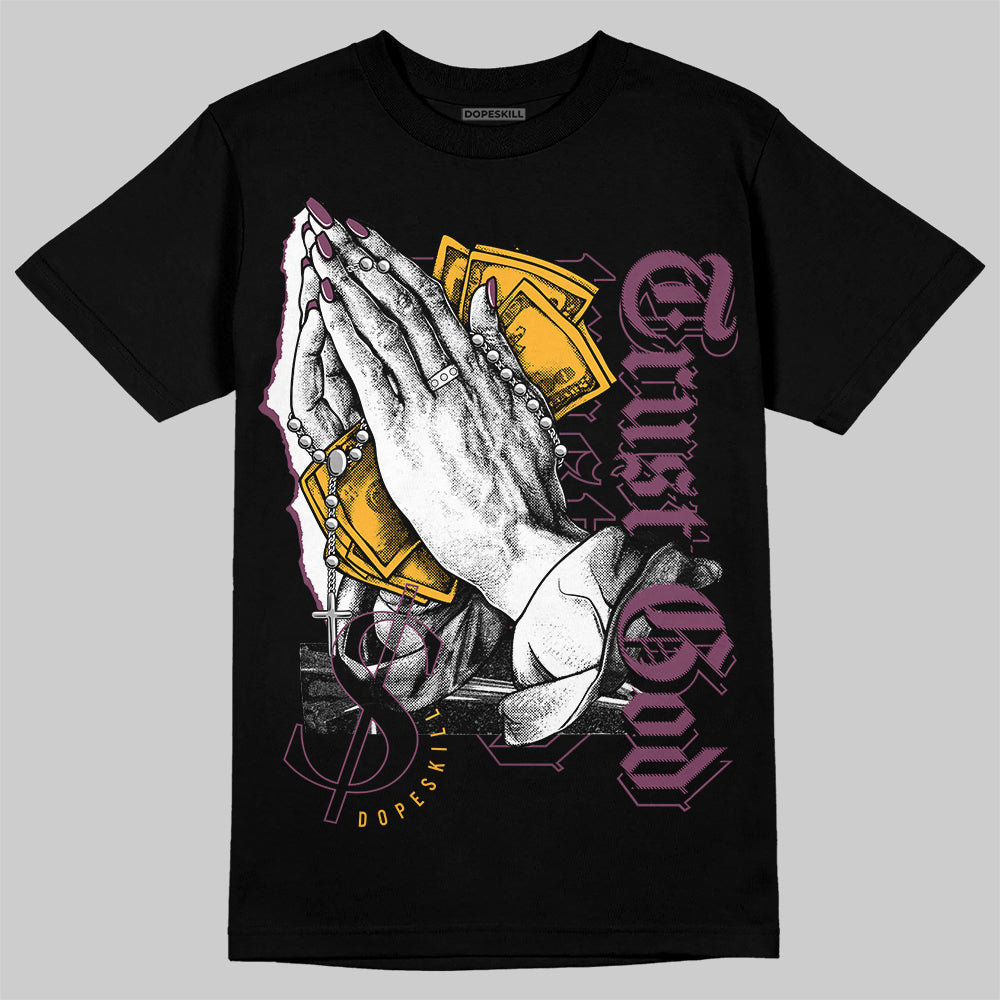 Jordan 1 Retro High OG Brotherhood DopeSkill T-Shirt Trust God Graphic Streetwear - Black