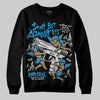 Jordan 4 Retro Military Blue DopeSkill Sweatshirt Don't Bet Against Us Graphic Streetwear - Black
