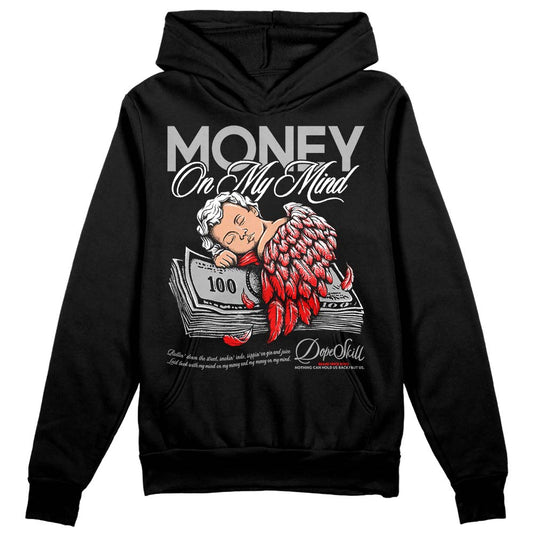 Jordan 1 Low OG “Shadow” DopeSkill Hoodie Sweatshirt MOMM Graphic Streetwear - Black