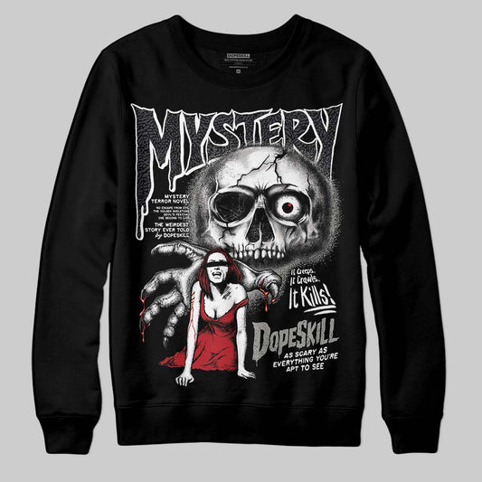 Jordan 3 Retro Black Cat DopeSkill Sweatshirt Mystery Ghostly Grasp Graphic Streetwear - Black