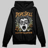 Olive Sneakers DopeSkill Hoodie Sweatshirt Root of Evil Graphic Streetwear - black