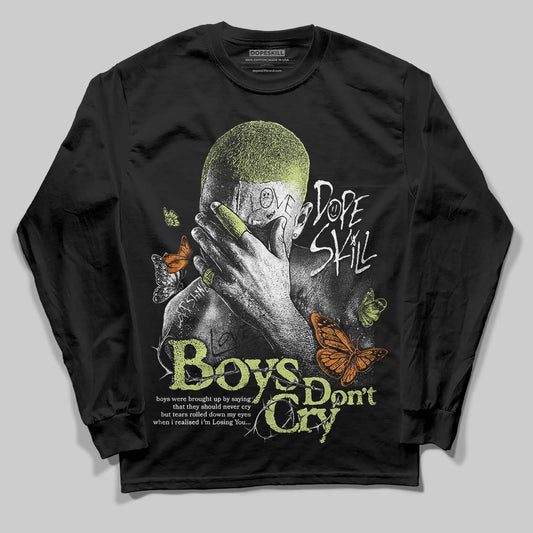 Jordan 11 “Inner Beast” DopeSkill Long Sleeve T-Shirt Boys Don't Cry Graphic Streetwear - Black