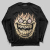 TAN Sneakers DopeSkill Long Sleeve T-Shirt Hellfire Graphic Streetwear - black
