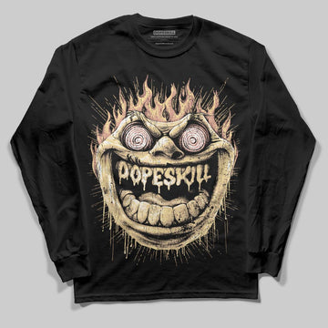 TAN Sneakers DopeSkill Long Sleeve T-Shirt Hellfire Graphic Streetwear - black