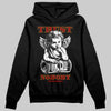 Red Sneakers DopeSkill Hoodie Trust Nobody Graphic Streetwear - Black