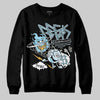 Vans Knu Stack Vintage Satin Dream Blue DopeSkill Sweatshirt Break Through Graphic Streetwear - Black