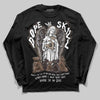 SoleFly x Air Jordan 12 Retro SP 'Cafecito/Baroque Brown' DopeSkill Long Sleeve T-Shirt Angels Graphic Streetwear - Black