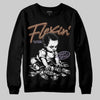 Harris Tweed x Wmns Dunk Low 'Sesame' DopeSkill Sweatshirt Flexin' Graphic Streetwear - Black