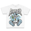 Jordan 4 Retro GS “Blue Chill” DopeSkill Toddler Kids T-shirt At The Top Graphic Streetwear - White