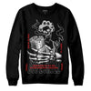 Jordan Spizike Low Bred DopeSkill Sweatshirt Show Me The Money Graphic Streetwear - Black 