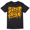 Dunk Yellow Bordeaux DopeSkill T-Shirt Super Sauce Graphic Streetwear - Black