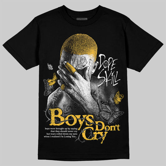 New Balance 9060 Varsity Gold (GS) DopeSkill T-Shirt Boys Don't Cry Graphic Streetwear - Black