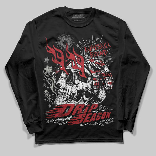 Jordan 8 Retro Bugs Bunny (2025) DopeSkill Long Sleeve T-Shirt Drip Season Graphic Streetwear - Black