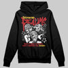 Jordan 14 Golf “Last Shot” DopeSkill Hoodie Sweatshirt Distorted Realms Graphic Streetwear - Black