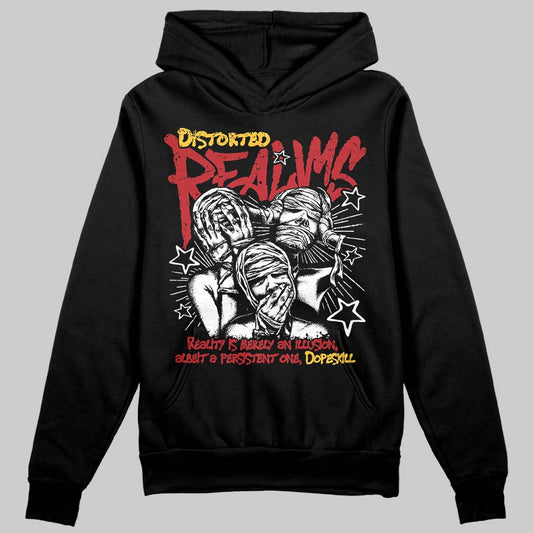 Jordan 14 Golf “Last Shot” DopeSkill Hoodie Sweatshirt Distorted Realms Graphic Streetwear - Black
