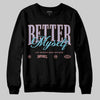 Harris Tweed x Dunk Low Denim Turquoise and Baroque Brown DopeSkill Sweatshirt Better Myself Graphic Streetwear - Black
