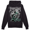 Jordan 3 "Green Glow" DopeSkill Hoodie Sweatshirt Money Loves Me Graphic Streetwear - Black