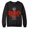 Jordan 6 Retro Toro Bravo DopeSkill Sweatshirt Queen Chess Graphic Streetwear - Black