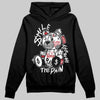 Jordan 14 Retro ‘Black Toe’ DopeSkill Hoodie Sweatshirt Smile Through The Pain Graphic Streetwear - Black