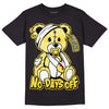 Jordan 11 Low 'Yellow Snakeskin' DopeSkill T-Shirt Hurt Bear Graphic Streetwear - Black