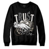 Jordan 5 SE “Sail” DopeSkill Sweatshirt Trust No One Graphic Streetwear - Black