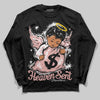 Jordan 1 Low OG “Rust Pink” DopeSkill Long Sleeve T-Shirt Heaven Sent Graphic Streetwear - Black