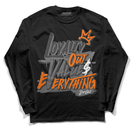 Jordan 3 Retro 'Fear Pack' DopeSkill Long Sleeve T-Shirt LOVE Graphic Streetwear - Black